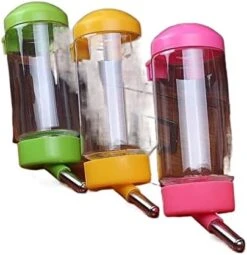 AACARB Cat Water Dispenser, 1pcs 500ml Automatic Pet Drinking Water Supply Water Feeder Bottle For Small Cat Dog Hamster Gerbil Random Color Bottle Product Details (Color : Blue) -Pet Care Center 410s3oESxqL. AC 1