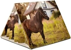 Y-DSIWX Guinea Pig Hideout House Bed, Fast Food Hot Dog Pattern Green Rabbit Cave, Squirrel Chinchilla Hamster Hedgehog Nest Cage -Pet Care Center 415IdhS6RsL. AC