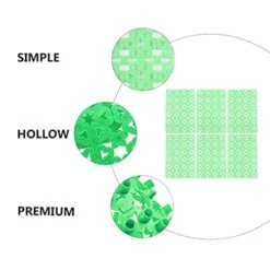 POPETPOP Hamster Accessories Rabbit Cage Mat- Foot Pads Hole Splice Feet Pad Anti- Scratching Water Leak Holder In Cages Dog Cat Rabbit Mats (6pcs Random Color) Green Bedding -Pet Care Center 415OIrQqR5S