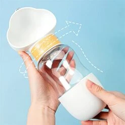 AYENCI Cat Automatic Water, Portable Pet Product Dog Water Cat Drinker Bottle Multifunctional Dog Water Bottle Outdoor Travel Drinking Durable Dog Waterer (Color : White) -Pet Care Center 417zfK7AGvL