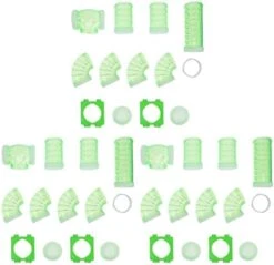 Mipcase Stuffed Animals Dog Cage Dog Cage Hamster Tube Set, Hamster House Rat Cage Accessories Tortoise Habitat Rat Cage Transparent Hamster Cages Hamster Cages Glass Water Bottles -Pet Care Center 418kGmWXFL. AC