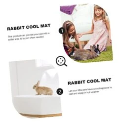 Iplusmile 4 Pcs Rabbit Mat Small Dog Chew Toys Chinchilla Bedding Toys For Kittens Rabbit Bed Cat Summer Mat Pet Bedding Cooling Grass Mat Cool Bed Manual Grass And Vines Chew Toys -Pet Care Center 41Acf1iTSUL