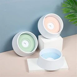 AYENCI Cat Automatic Water, Pet Cat Dog Water Bowl Floating Bowl Slow Water Feeder Drink Dispenser Anti-Overflow Pet Fountain 1200ml Splash-Free Water Bowl (Color : Blue) -Pet Care Center 41B1ztwLGDL 1