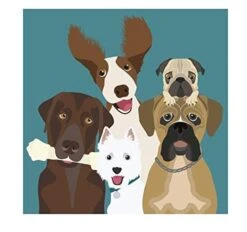 Burgon & Ball Creaturewares GCR/Dog Pet Food Storage Tin The Rabble' Dog, Grey, 16.5 X 11 X 20 Cm -Pet Care Center 41CDjcLkUEL