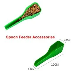 Lucky Interests 2 Pcs Hamster Automatic Feeder 400ml, Hamster Food Dispenser With Brackets Small Animals Food Bowl For Dwarf Hamster Guinea Pig Chinchilla Gerbil Bird Hedgehog Ferret With 2 Spoon -Pet Care Center 41FSWLkuytL