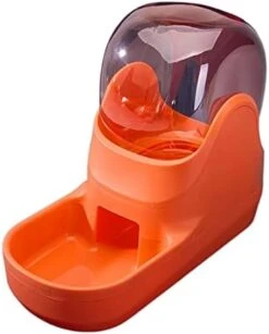 AACARB Cat Water Dispenser, 3.8L Gravity Pet Water Dispenser Cat Automatic Water Feeder Plastic Dog Kettle Food Dispenser Pet Feeding Bowl Dog Cat (Color : Purple) -Pet Care Center 41GGuFarxRL. AC 1