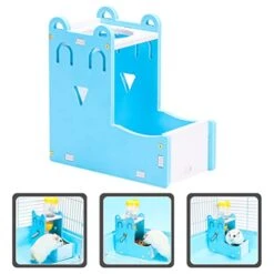 Hamster Automatic Food Water Dispenser Water Food Bowl For Cage Pet Gravity Auto Feeder Waterer Set For Samll Dog Cat Small Animals Rabbit Chinchilla Guinea Pig Hedgehog Ferret -Pet Care Center 41K8nW7XMLL