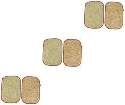 Iplusmile 4 Pcs Rabbit Mat Small Dog Chew Toys Chinchilla Bedding Toys For Kittens Rabbit Bed Cat Summer Mat Pet Bedding Cooling Grass Mat Cool Bed Manual Grass And Vines Chew Toys -Pet Care Center 41LNs9gwCbL. AC