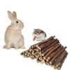 XLpeixin Apple Sticks Natural Chew Toys And Treats For Chinchilla Guinea Pig Hamster Gerbil Rabbit Chew Toys For Teeth,Chew Sticks For Rabbits (Thin 600g-21oz)… -Pet Care Center 41MA4t8BRkL
