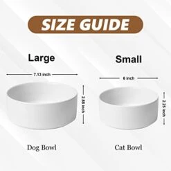 GENERIC Personalized Dog Bowl, Customized Food And Water Dish For Puppy, Cats, Rabbit, Custom Dog’s Name Gift For Small, Medium, Large Dogs, Print Both Sides, Microwave And Dishwasher Safe (Green) -Pet Care Center 41P9lcu0stL
