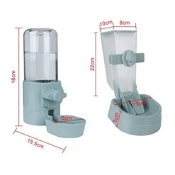 AACARB Cat Water Dispenser, Hanging Cage Feeder Food Container Dispenser Bowl Cats Dogs Drink Fountain For Puppy Cats Rabbit Automatic Pet Water Bottle -Pet Care Center 41Pimk9LYyL