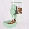 RUBYHOME Pets Food Hanging Bowl For Crates & Cages Hanging Pet Cage Feeder For Small Animals Cats Puppies Ferrets Rabbit Automatic Feeder (Green) -Pet Care Center 41SLNukUtPL