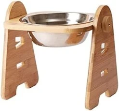 AYENCI Cat Automatic Water, Pet Feeder Height-Adjustable Dog Food Bowl Cat Elevated Water Bottle Puppy Protects Cervical Spine Food Container Supplies (Color : Single) -Pet Care Center 41TCkJyNL. AC