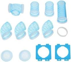 Mipcase Stuffed Animals Dog Cage Dog Cage Hamster Tube Set, Hamster House Rat Cage Accessories Tortoise Habitat Rat Cage Transparent Hamster Cages Hamster Cages Glass Water Bottles -Pet Care Center 41ToVXfnkwL. AC