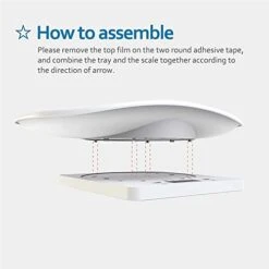 Digital Pet Scale Set, 33lb/15kg Small Animal Scale Food Scale Grams And Ounces, Kitchen Electronic Weight Scale, For Kitten/Puppy/Hamster/Little Bird/Rabbit -Pet Care Center 41Ui3eky4ML