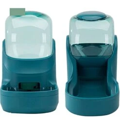 AYENCI Cat Automatic Water, 3.8L Pet Dog Cat Automatic Feeder Bowl For Dogs Drinking Water Fountain Bottle Kitten Bowls Slow Food Feeding Container Supplies (Color : Food-Transparent) -Pet Care Center 41WFlV8HoAL