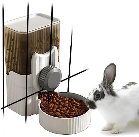 34oz Rabbit Food Bowl For Cage Food Dispenser Hanging Auto Cat Feeder Ferret Cage Accessories Rabbit Supplies For Bunny Kitten Puppy 7 34oz Rabbit Food Bowl For Cage Food Dispenser Hanging Auto Cat Feeder Ferret Cage Accessories Rabbit Supplies For Bunny Kitten Puppy - Image 5