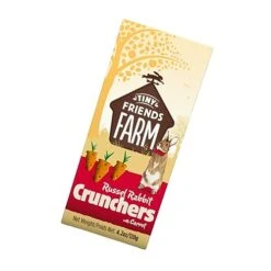 SupremePetfoods 4.2-Ounces Russel Rabbit Carrot Crunchers Treat, 4 Packs (4 Items) -Pet Care Center 41YNrE14ATL