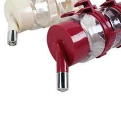 AACARB Cat Water Dispenser, Pet Drinking Fountains Dog Cage Bottle Dog Cat Water Dispenser Kettle Automatically Feeding Water (Color : Red Wine) -Pet Care Center 41ZBIgu5WAL