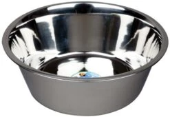 Advance Pet Products Stainless Steel Feeding Bowls, 10-Quart