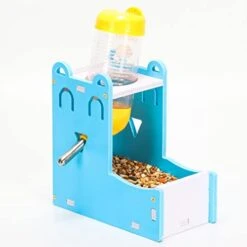 Hamster Automatic Food Water Dispenser Water Food Bowl For Cage Pet Gravity Auto Feeder Waterer Set For Samll Dog Cat Small Animals Rabbit Chinchilla Guinea Pig Hedgehog Ferret -Pet Care Center 41dLRwdrgyL