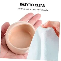 Balacoo Hamster Food Dish Small Small Animal Food Water Bowl: Beautiful S, Polished And Smooth, And The Workmanship Is Fine, Good Choices As Cage Decorations. -Pet Care Center 41dzkpPVABL