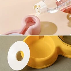 AYENCI Cat Automatic Water, Dog Cat Automatic Drinking Bottle Double Bowl Food Water Feeder Container Dispenser For Puppy Bowl Pet Accessories Dropshipping (Color : Blue) -Pet Care Center 41e5Ra2f2eL