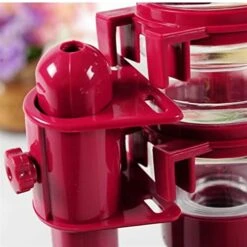 AYENCI Cat Automatic Water, Dog Water Bottle Pet Dog Water Feeder Automatic Drinking Dispenser For Teddy Puppy Cat Bowl Pet Supplies (Color : Dark Red) -Pet Care Center 41e8kKooIXL