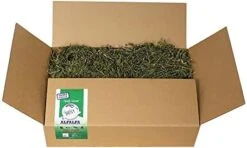 Grandpa's Best Premium Alfalfa Hay 5lb Loose Boxed, Brown 12 Grandpa's Best Premium Alfalfa Hay 5lb Loose Boxed, Brown -Pet Care Center 41i1OzamdJL. AC 1