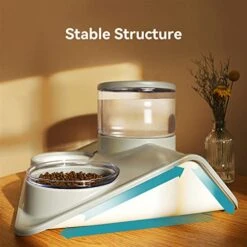 AYENCI Cat Automatic Water, 1.8L Dog Double Bowls Food Water 2 In 1 Pet Multifunction Feeders Large Capacity Transparent Cat Drinking Fountain (Color : Gray) 12 AYENCI Cat Automatic Water, 1.8L Dog Double Bowls Food Water 2 In 1 Pet Multifunction Feeders Large Capacity Transparent Cat Drinking Fountain (Color : Gray) -Pet Care Center 41lpBKJptKL 1