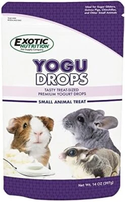 Yogurt Drops (3 Lb.) - All Natural Healthy Yogurt Treat - For Sugar Gliders, Prairie Dogs, Monkeys, Squirrels, Guinea Pigs, Rabbits, Chinchillas, Rats, Marmosets, Degus & Other Small Pets -Pet Care Center 41m4g4C2QaL. AC