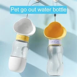 AYENCI Cat Automatic Water, Portable Pet Product Dog Water Cat Drinker Bottle Multifunctional Dog Water Bottle Outdoor Travel Drinking Durable Dog Waterer (Color : White) -Pet Care Center 41mBCBLgeyL