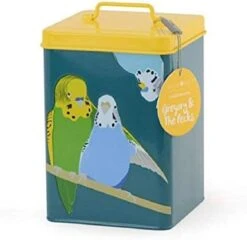 Burgon & Ball Creaturewares GCR/Dog Pet Food Storage Tin The Rabble' Dog, Grey, 16.5 X 11 X 20 Cm -Pet Care Center 41nTcyxx33L. AC