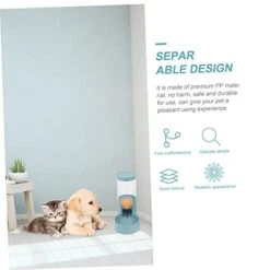 NOGRAX 4 Pcs Bowl Food Small Guinea Ferret Pig Cats Hanging Cage Pet Hamsters Bunny Animal And Feeders Rabbit Automatic Other Water Feeder Puppy Hedgehog For Auto Rabbits Drinking Cat Feeder -Pet Care Center 41rERDcoNQL 1