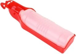 AACARB Cat Water Dispenser, 250ml/500ml Pet Dog Portable Plastic Water Bottle Pet Water Bottle Outdoor Travel Water Feeder Folding Bowl (Size : Blue, Color : 500ml) -Pet Care Center 41sUCsAUh9L. AC