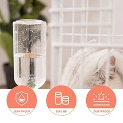 POPETPOP Oriole Feeders Dog Food Feeder Pet Water Feeder Bottles Dispensers 750ML Portable Automatic Hanging Hamster Cage Food Bowl For Bunny Ferret Guinea Pig Rabbit Cat Water Fountain -Pet Care Center 41snarKiY7S