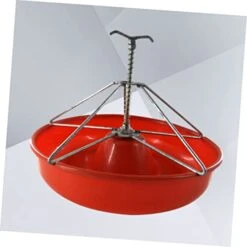 GANAZONO Chew Toys Dog Food Feeder Guinea Pig Hay Pig Plastic Bowl Bin Feeder Hay For Guinea Pigs Pig Bowl Plastic Bowl For Pig Plastic Feeder Pet Manger Automatic Feeder Red Pig Feeder -Pet Care Center 41uNNRYKdwL