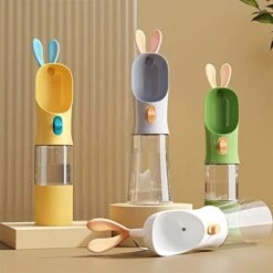 AACARB Cat Water Dispenser, Portable Pet Dog Water Bottle Travel Outdoor Walking Cat Puppy Feeding Drinking Leak-Proof Kettle Bowl Pet Supplies (Color : Yellow) -Pet Care Center 41v21IyDd2L