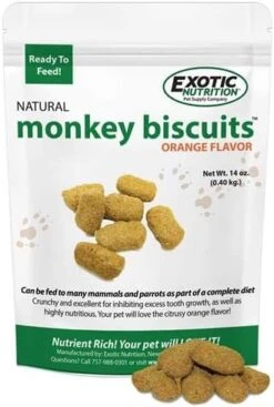 Monkey Biscuits (Standard, 9 Lb.) - Healthy & Crunchy Biscuit Treat For Prairie Dogs, Parrots, Squirrels, Sugar Gliders, Hamsters, Rats, Rodents, Amazons, Macaws, Cockatoos, Birds & Other Small Pets -Pet Care Center 41vJ8tIPw8L. AC