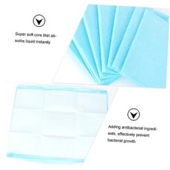 PATKAW 50pcs Chinchilla Bedding Guinea Pig Cages Indoor Disposable Underpads Cat Urine Pad Rabbit Potty Training Pads Dog Pads Extra Large Pet Supplies Bedpan Potty Pad Rabbit Cage Litter -Pet Care Center 41wUuxEdZRL