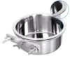 AYENCI Cat Automatic Water, Dog Kennel Stainless Steel Bowls No Spill Hanging Cage Box Water Food Pet Feeder Cat Puppy Feeding Easy To Install (Size : M) -Pet Care Center 41y1qzQbM0L
