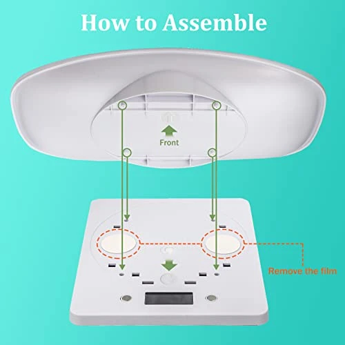 Digital Mini Pet Scale, Small Animal Weight Scale, Portable LCD Electronic Weighing Scale With Tray(Max. 22 Lbs), Multifunction Kitchen Scale For Food/Puppy/Kitten/Lizard/Hamster/Tortoise/Whelping 6 Digital Mini Pet Scale, Small Animal Weight Scale, Portable LCD Electronic Weighing Scale With Tray(Max. 22 Lbs), Multifunction Kitchen Scale For Food/Puppy/Kitten/Lizard/Hamster/Tortoise/Whelping - Image 4