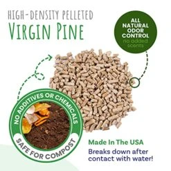 Small Pet Select All Natural Pellet Bedding, 8 Lb. -Pet Care Center 512gG1tz6rL