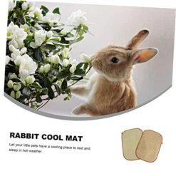 Iplusmile 4 Pcs Rabbit Mat Small Dog Chew Toys Chinchilla Bedding Toys For Kittens Rabbit Bed Cat Summer Mat Pet Bedding Cooling Grass Mat Cool Bed Manual Grass And Vines Chew Toys -Pet Care Center 512qXIALzLL