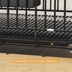 Chicken Coop Large, Metal Outdoor Bunny Rabbit Hutch, Hen Coop Poultry Cage With Removable Tray Easy Cleaning, Garden Backyard Pet House -Pet Care Center 518eGw9pkXL