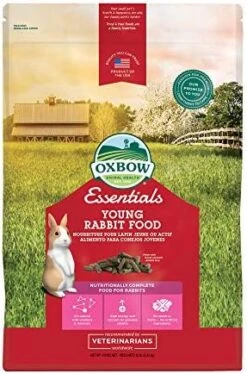 Oxbow Essentials Young Rabbit Food - All Natural Rabbit Pellets - 10 Lb. -Pet Care Center 519lg8HO3YL. AC