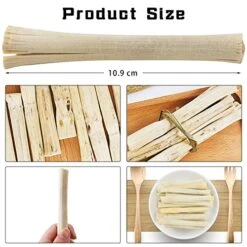 WYOMER 2lb Sweet Bamboo Chew Toy Natural Sweet Bamboo Animals Molar Chew Sticks Toys Pet Snacks Bamboo Sticks Treats -Pet Care Center 51B1DxTVt3L