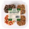 Hedgehog Treat Variety Pack - Healthy Natural Treat Assortment - Dried Mealworms, Dried Black Soldier Fly Larvae, Dried Crickets, Dried Apples & Carrots - Sampler Variety Value Package -Pet Care Center 51DgUwRu3KL