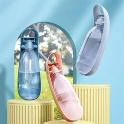 AACARB Cat Water Dispenser, Portable Pet Dog Cat Water Bottle Travel Cups Drinking Bowl Outdoor Feeder Leak Proof Dog Water Dispenser Pet Products For Dogs (Color : Orange) -Pet Care Center 51Epd2W5R7L 1