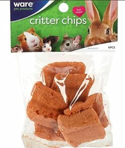 Ware Pet Product 911486 Orange Critter Chips Small Animal Chews - Pack Of 6